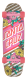 Floral Stripe 8.4 X 29.4 Street Skate