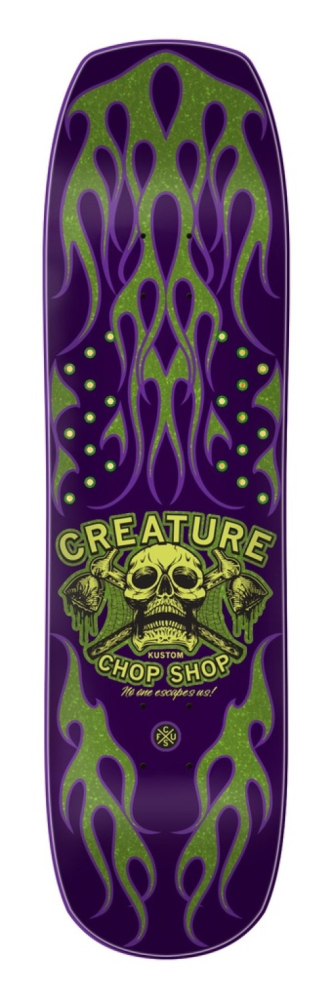 Chop Shop Flame 8.50in x 32.05in Creature Decks