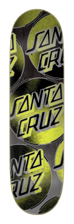 Acid Cloud Dots 7 Ply Birch 8.5in X 32.2in Santa Cruz Decks