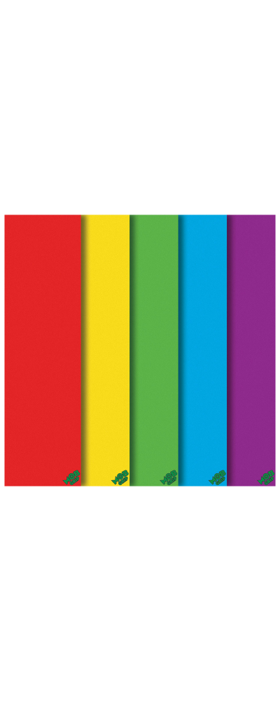 MOB COLORS GRIPTAPE 9X33 (P/K OF 5)