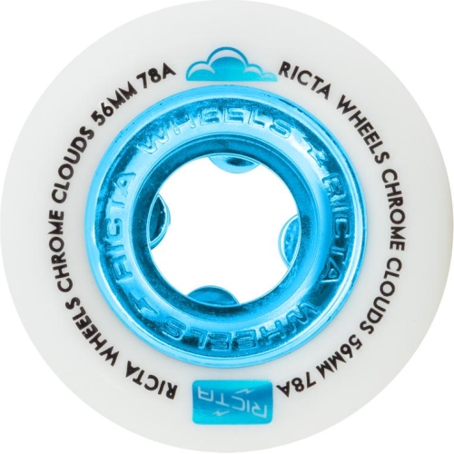 CHROME CLOUDS WHEELS BLUE