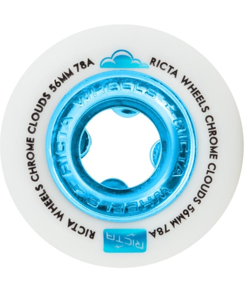 CHROME CLOUDS WHEELS BLUE