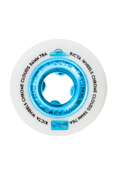 CHROME CLOUDS WHEELS BLUE