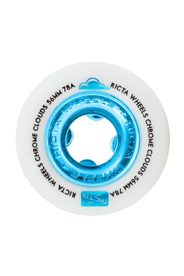CHROME CLOUDS WHEELS BLUE