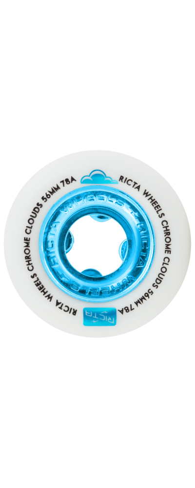 CHROME CLOUDS WHEELS BLUE