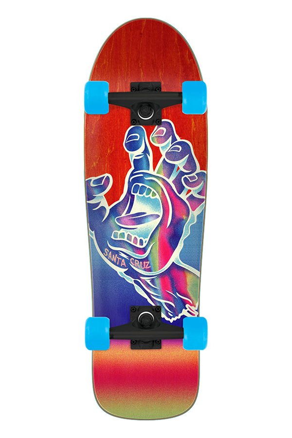 IRIDESCENT HAND 9.7 X 31.7 SHAPED