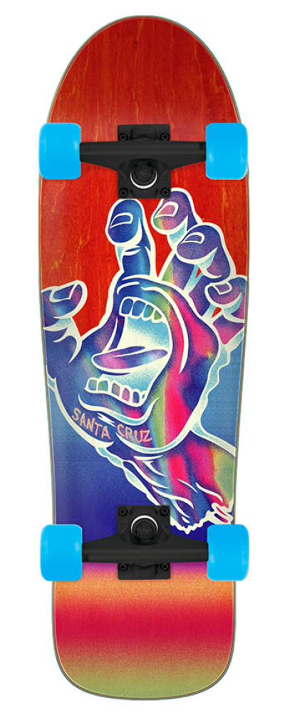 IRIDESCENT HAND 9.7 X 31.7 SHAPED