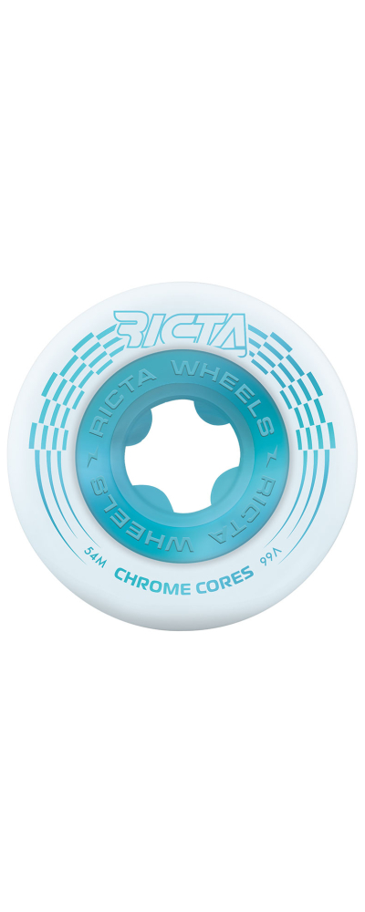 54MM CHROME CORE WHITE TEAL 99A