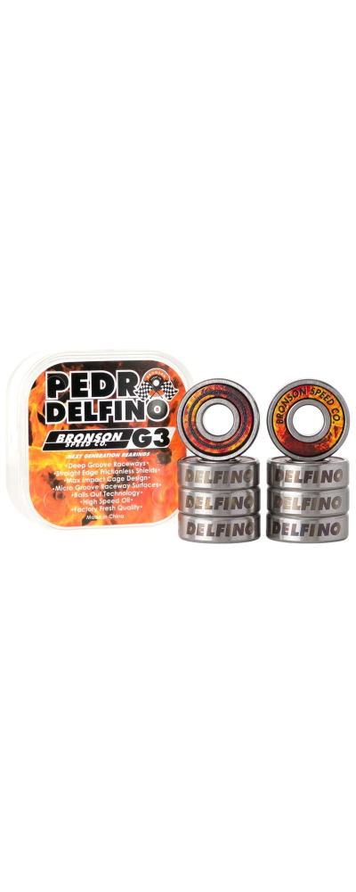 BOX/8 PEDRO DELFINO PRO BEARING G3