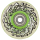 60MM LIGHT UPS W/GREEN LED AND BEARINGS OG SLIME 78A