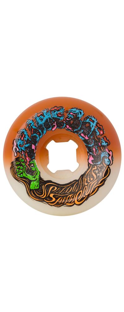 56MM HAIRBALLS 50-50 WHITE ORANGE 95A