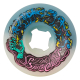 54MM HAIRBALLS 50-50 WHITE TEAL 95A