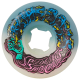 54MM HAIRBALLS 50-50 WHITE TEAL 95A