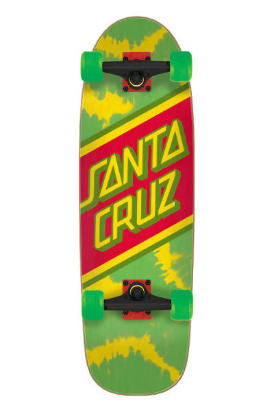 RASTA TIE DYE 8.79 X 29.05 STREET SKATE