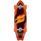 FLAME DOT SHARK SURF SKATE 9.85 X 31.52