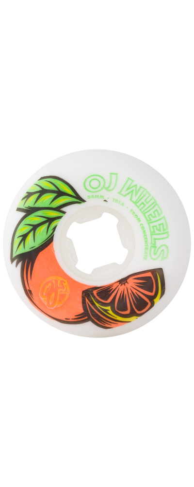 54MM FROM CONCENTRATE WHITE ORANGE HARDLINE 101A