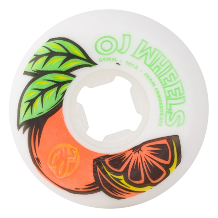 54mm From Concentrate White Orange Hardline 101A