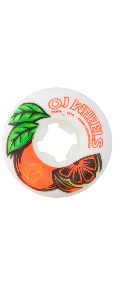 52MM FROM CONCENTRATE WHITE ORANGE HARDLINE 101A