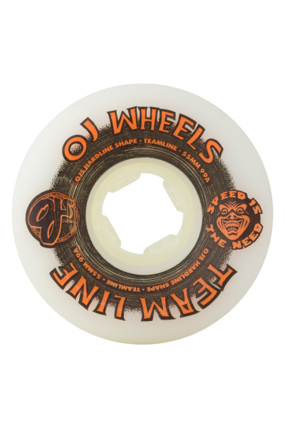 55MM TEAM LINE ORIGINAL WHITE BLACK/ORANGE HARDLINE 99A