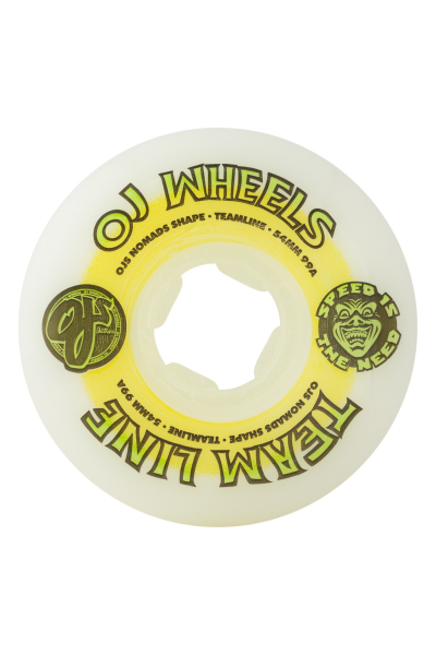 54MM TEAM LINE ORIGINAL WHITE YELLOW/GREEN HARDLINE 99A