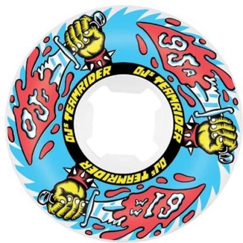 61MM TEAM RIDER WHITE BLUE 95A