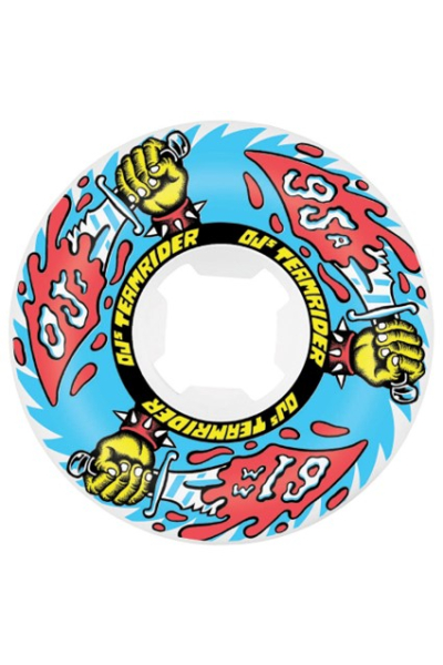 61MM TEAM RIDER WHITE BLUE 95A