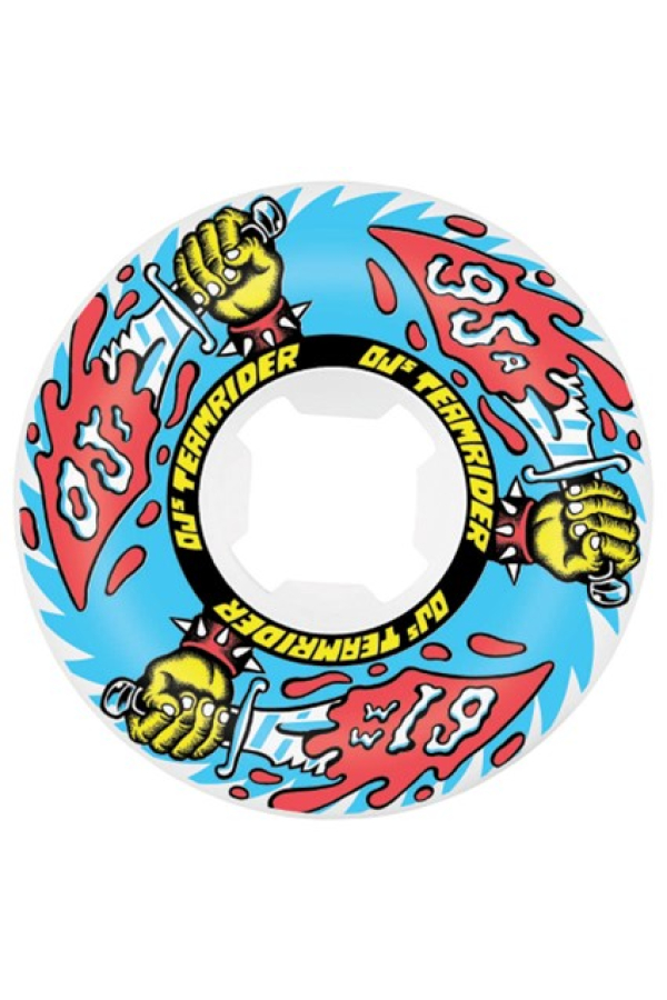 61MM TEAM RIDER WHITE BLUE 95A