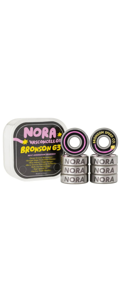 BOX/8 NORA VASCONCELLOS PRO BEARING G3 SPEED CO.