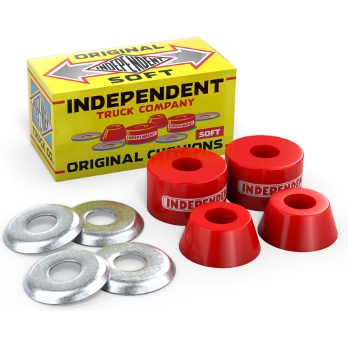 GENUINE PARTS ORIGINAL CONICAL CUSHIONS SOFT (90A) RED 1 SET