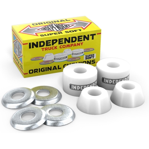 GENUINE PARTS ORIGINAL CONICAL CUSHIONS SUPER SOFT (88A) WHITE 1 SET