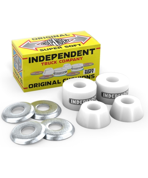 GENUINE PARTS ORIGINAL CONICAL CUSHIONS SUPER SOFT (88A) WHITE 1 SET