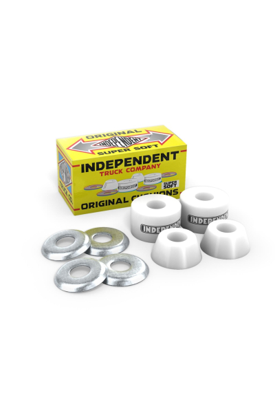 GENUINE PARTS ORIGINAL CONICAL CUSHIONS SUPER SOFT (88A) WHITE 1 SET