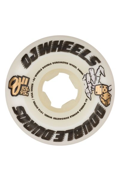 54MM DOUBLE DURO WHITE MINI COMBO 101A/95A