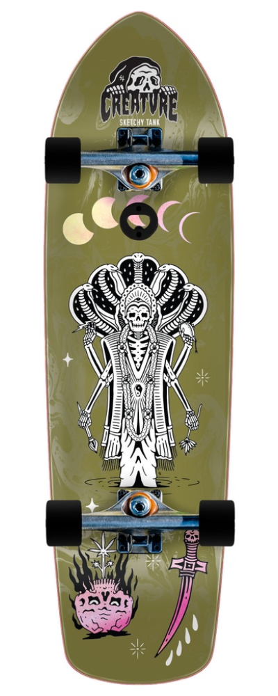 BRUE KILLER CREATURE TRIPPY TANKS 8.60 X 30,70 CRUZER (Indy 149)