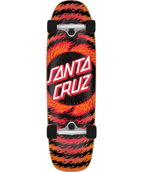 FLAME RINGED DOT 8.4in X 29.4in STREET CRUZER