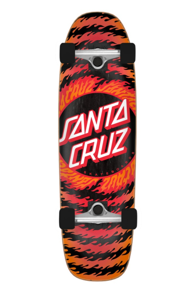 FLAME RINGED DOT 8.4in X 29.4in STREET CRUZER