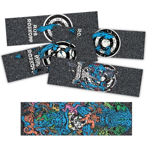 Roskopp Target Grip Strips Grip Tape 11X3.25 (P/K OF 5)