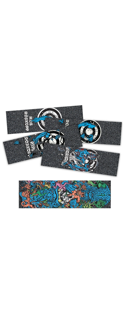 Roskopp Target Grip Strips Grip Tape 11X3.25 (P/K OF 5)