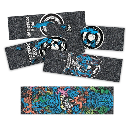 Roskopp Target Grip Strips Grip Tape 11X3.25 (P/K OF 5)