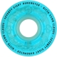 55mm Clouds Transparent Blue GITD 78a Ricta Wheels