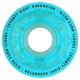 55mm Clouds Transparent Blue GITD 78a Ricta Wheels