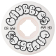 58mm Throw Ups Chubbies White 99a
