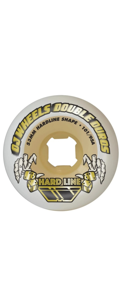 53mm Double Duro Gum Hardline 101a/95a