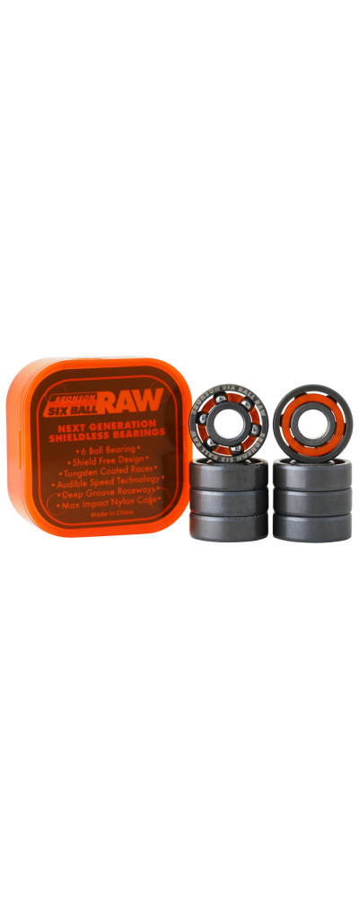 6-Ball Bearing Raw Bronson Speed Co. BOX/8