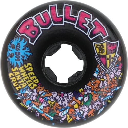 60mm Bullet Riot Vomits Black 97a Slime Balls Wheels