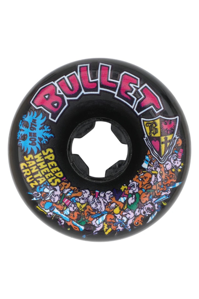 60mm Bullet Riot Vomits Black 97a Slime Balls Wheels