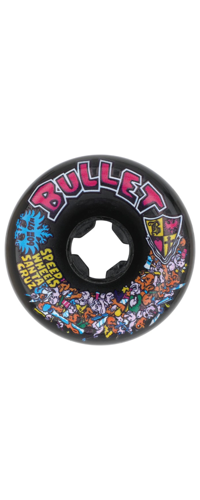 60mm Bullet Riot Vomits Black 97a Slime Balls Wheels