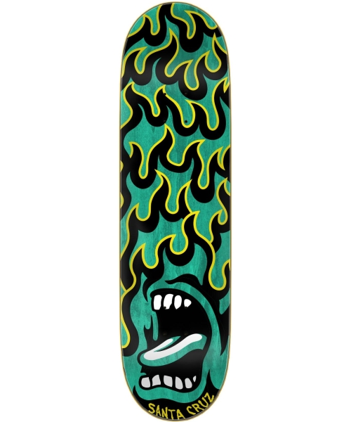 Screaming Flame 7 Ply Birch 8.5in x 32.2in Santa Cruz Decks