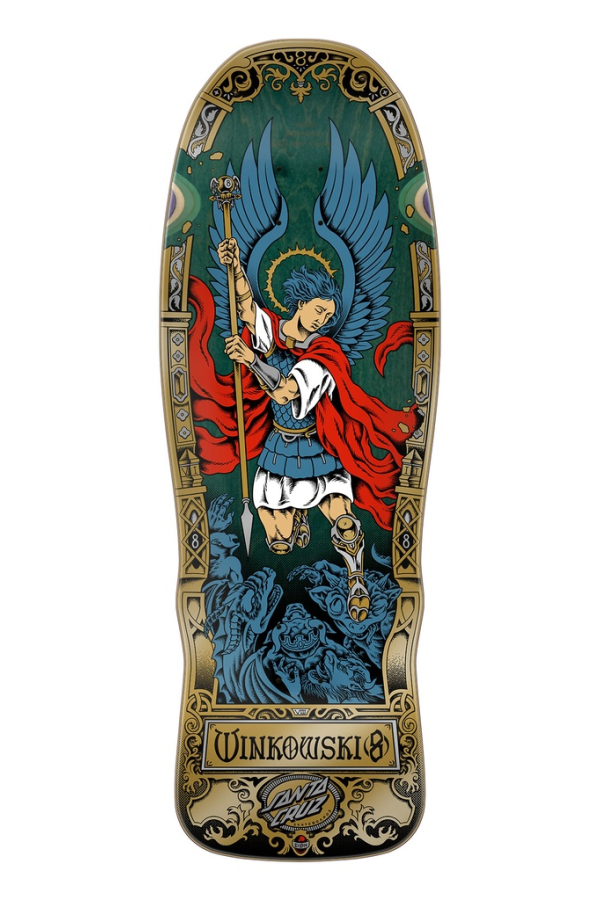 Winkowski Archangel Pro Shaped 10.35in x 30.54in Santa Cruz Decks