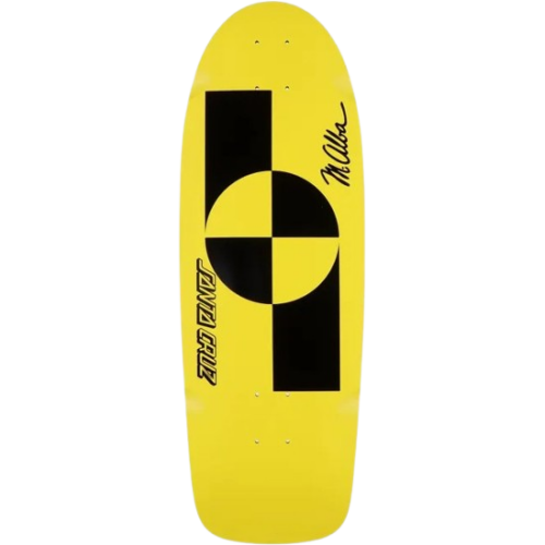 Malba Crash Test Reissue 10.03in x 29.35" SC-436 Santa Cruz Decks